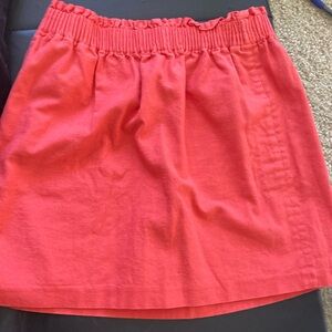 J. Crew Linen Blend Skirt w/ Pockets - Size 6